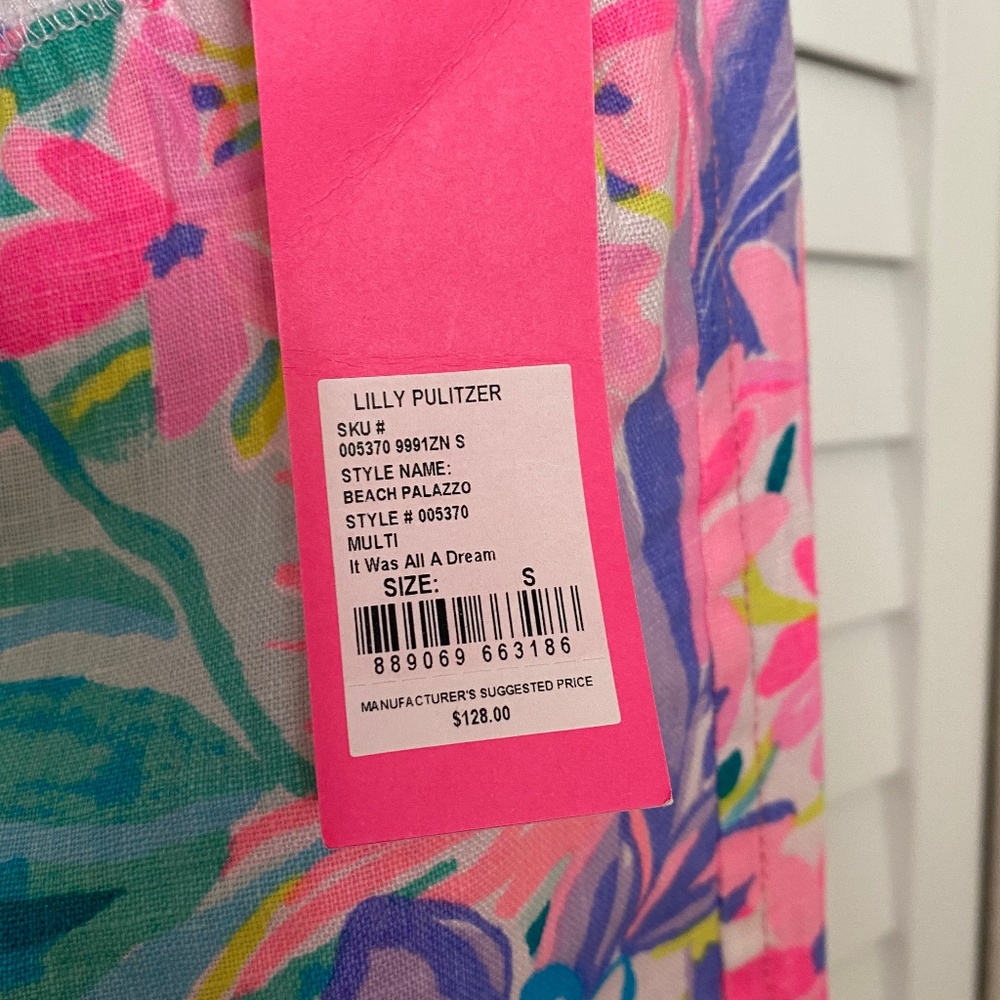 Lily Pulitzer linen pants